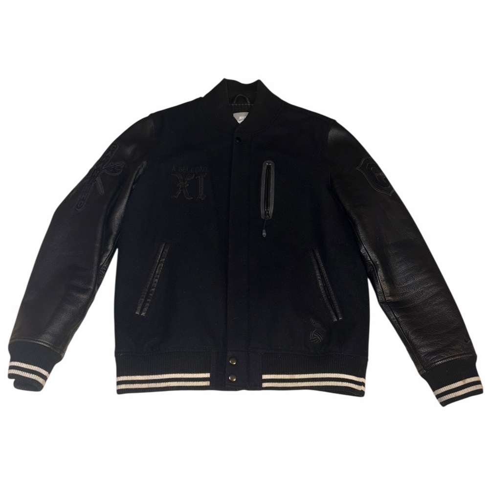 Nike sportswear Canarinho destroyer leather jacket L